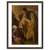 Sebastián Martínez / 'Saint Joseph with the Christ Child'. Ca. 1650. Oil on canvas. thumbnail