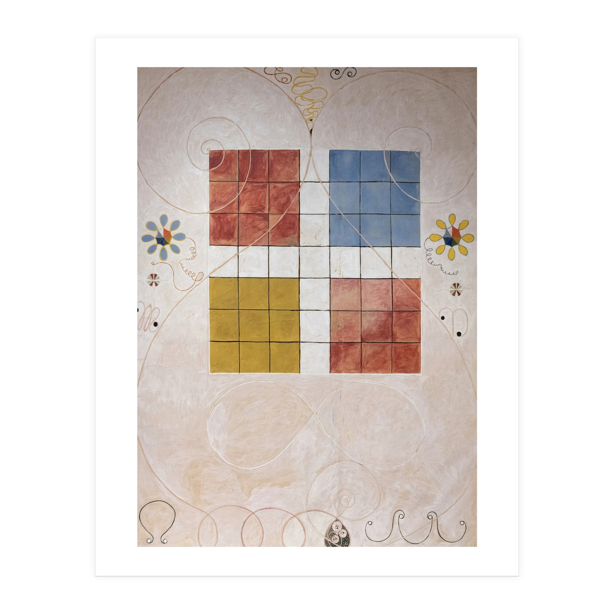 Hilma af Klint - The Ten Largest No 10 Old Age Abstract Spiritual Art (Print Only)