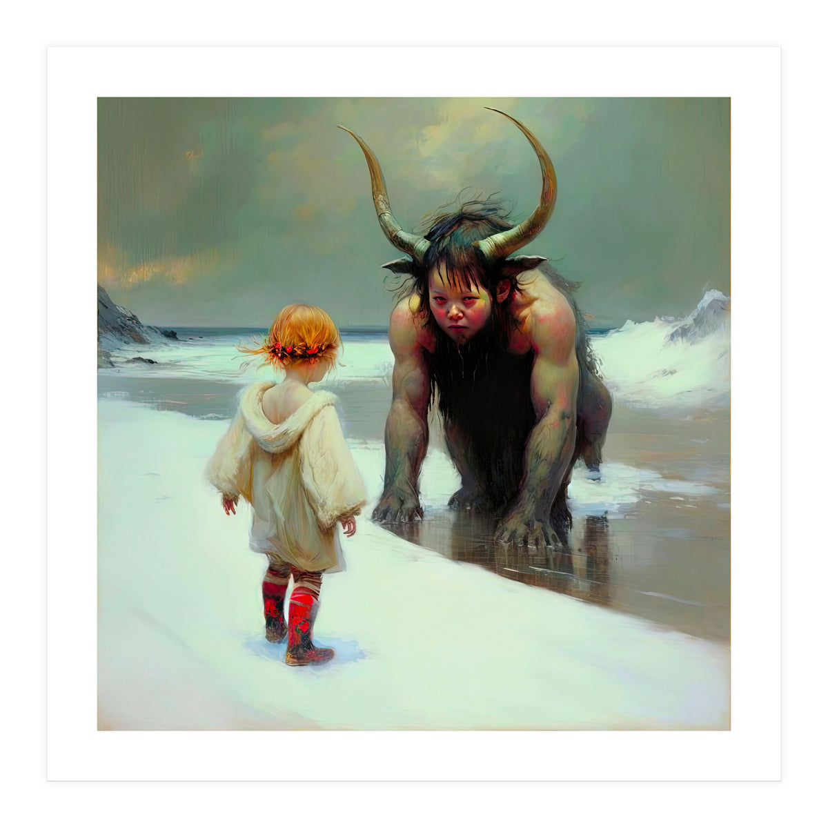 Friendly Confrontation (Print Only)