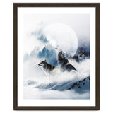 Winter Wolves, Wildlife Wolf Wild Dogs, Snow Full Moon Animals Photography Love Digital thumbnail