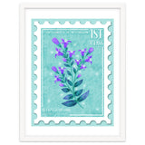 The Buckinghamshire Chiltern Gentian Postage Stamp thumbnail