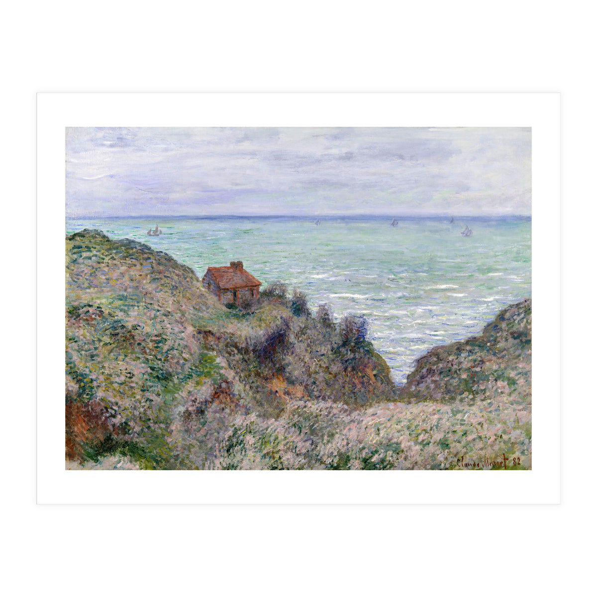 Cabin of the Customs Watch. (Print Only)