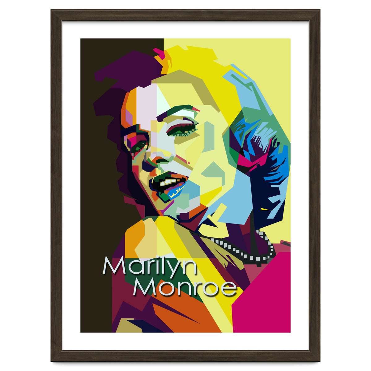 Marilyn Monroe Beauty Actress Pop Art Wpap