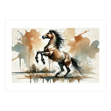Fiery Horse Elegance (Print Only) thumbnail