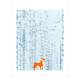 Fox Lost In The Woods (Print Only) thumbnail