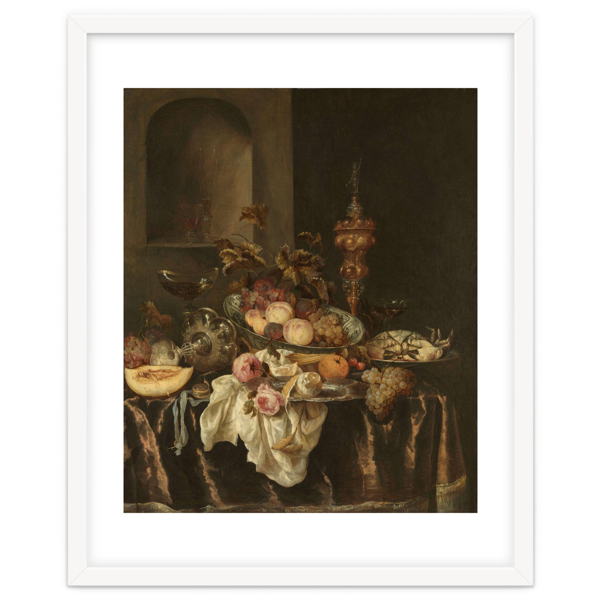 Still Life. Dating: c. 1640 - c. 1680. Measurements: h 127.5 cm × w 106.5 cm × t 3.0 cm; d 10.5 cm.