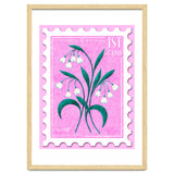 Berkshire Summer Snowflake Postage Stamp thumbnail