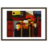 Die Arbeitsmaenner - The Workmen. Oil on canvas. thumbnail