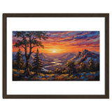 Sunset Over the Valley Peaks thumbnail