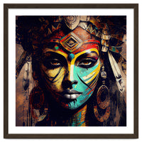 Midnight Warrior Woman Portrait