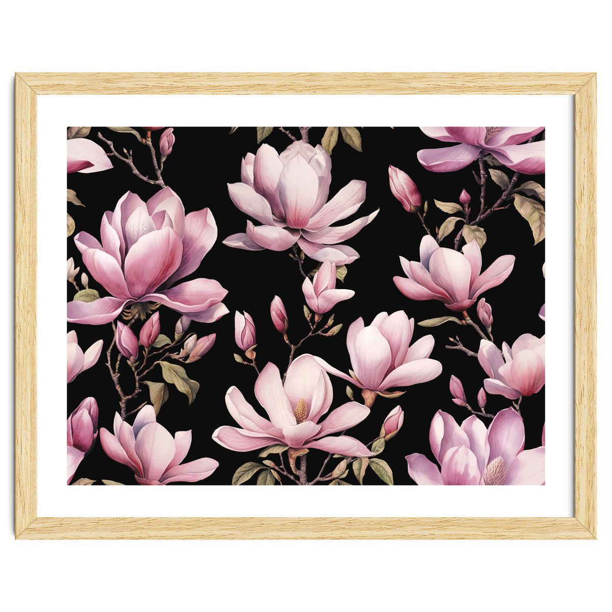 Magnolia Spring Romance Black