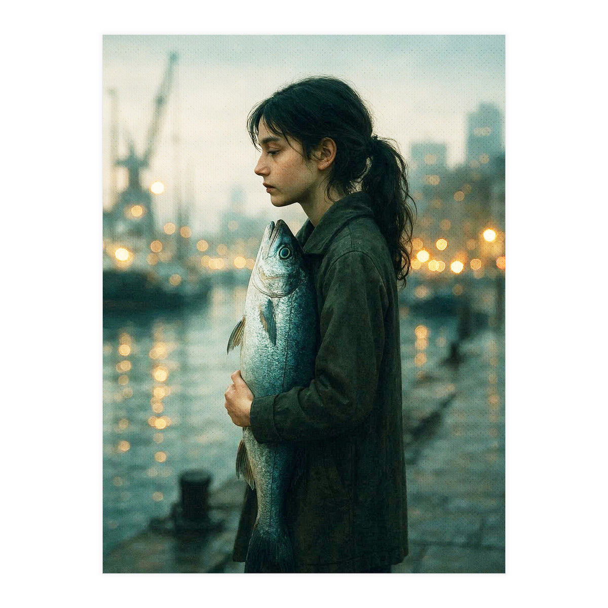 Fish In Hand 08 (Print Only)