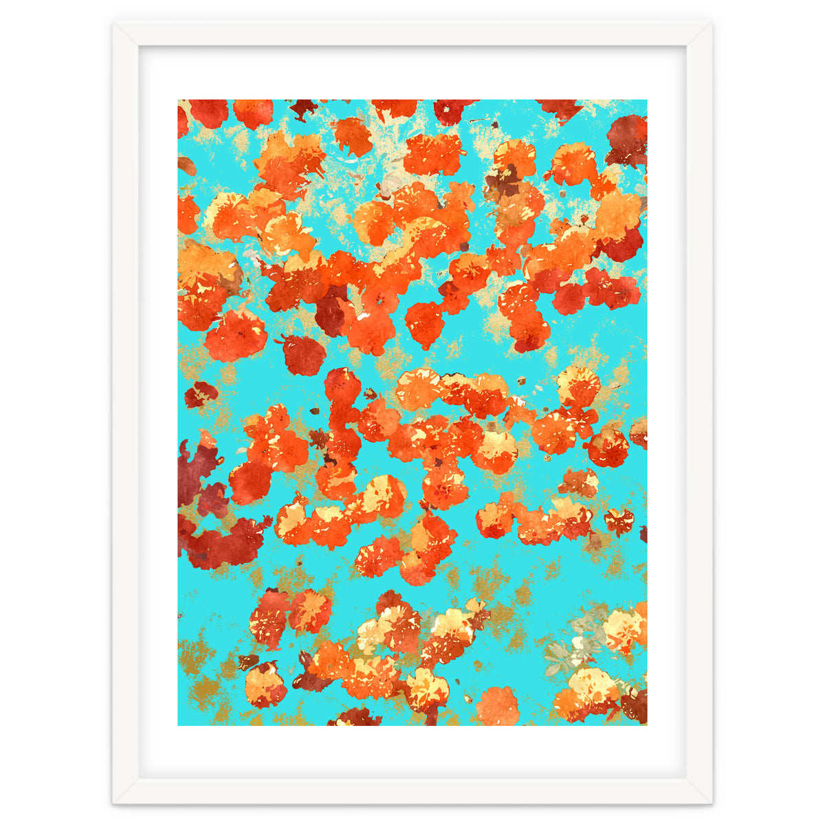 Teal Decor #society6