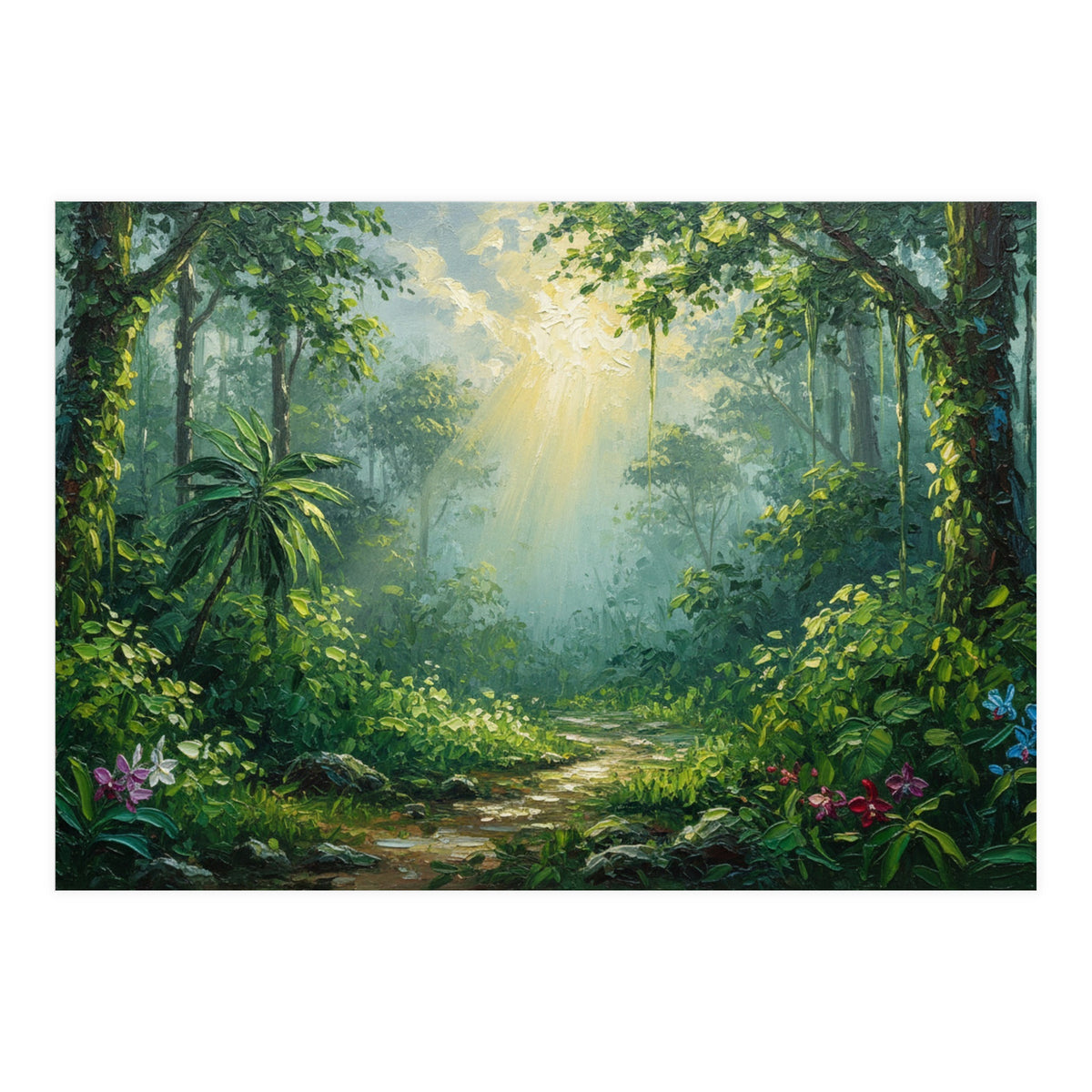 Sunlight in the Sacred Grove (Print Only)