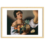 Boy With A Basket Of Fruit - Caravaggio - Selfie thumbnail