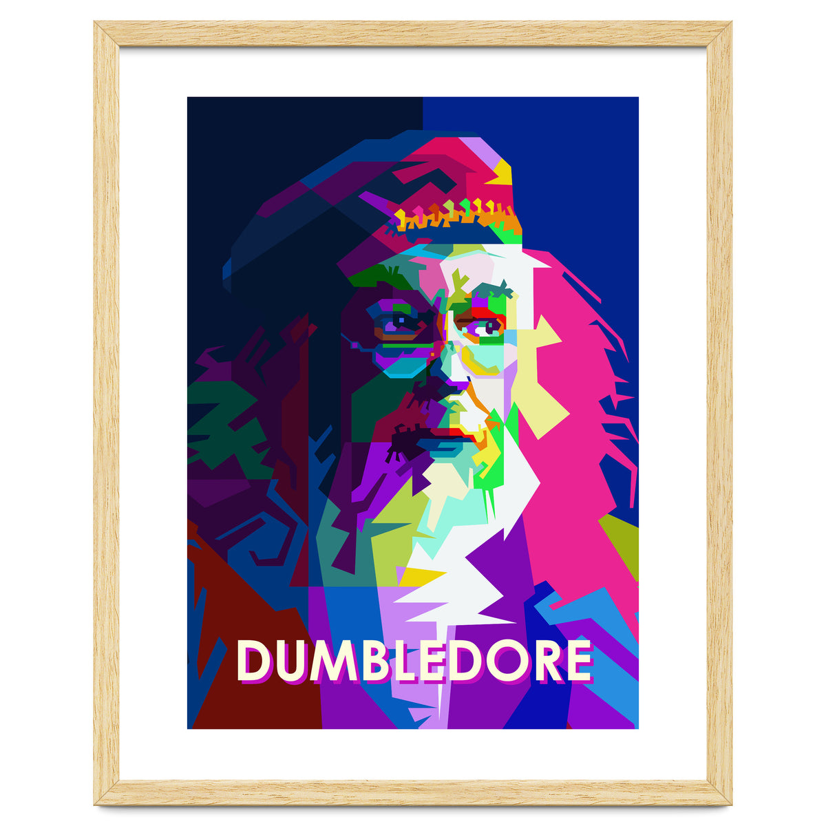 Albus Dumbledore In Pop Art WPAP