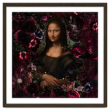 Mona Lisa And Dark Flowers thumbnail