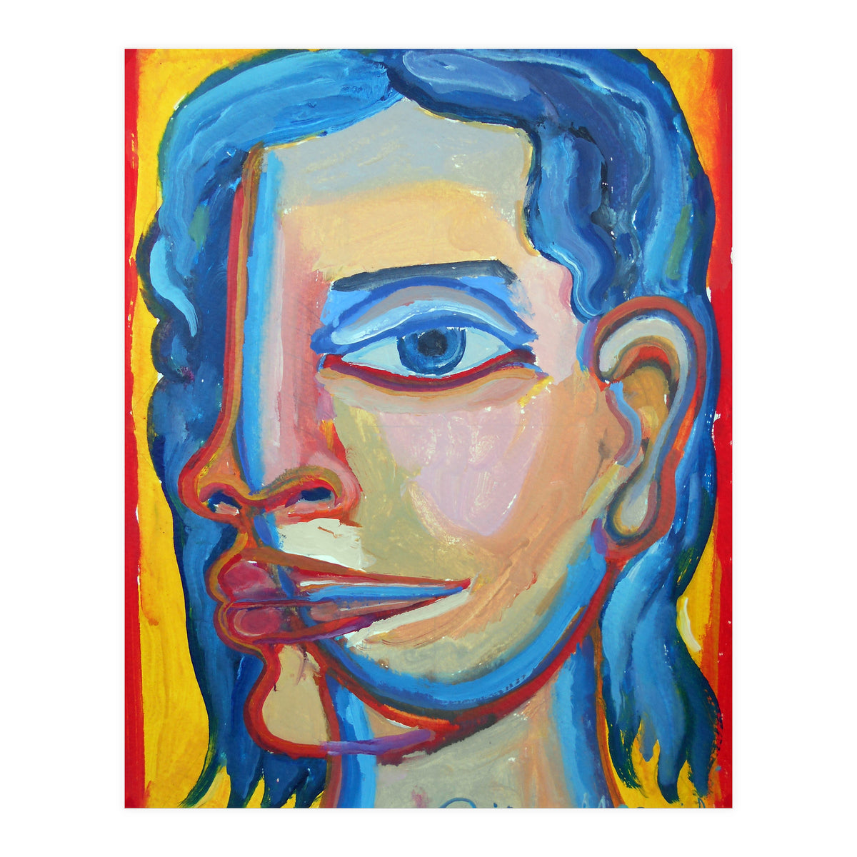 Cabeza De Mujer 28 (Print Only)