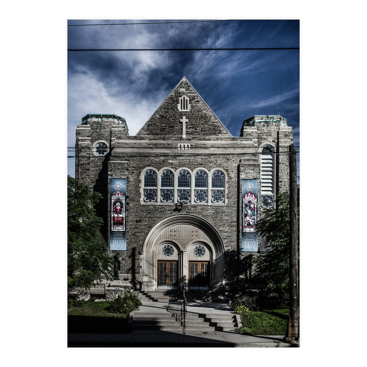 No 1810 Queen St E 2 Color Version (Print Only)