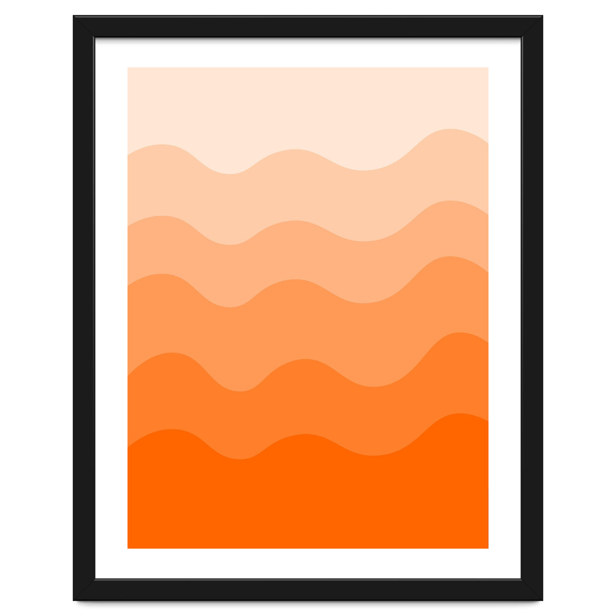 Orange gradient design