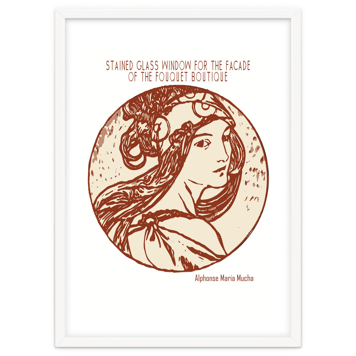 Stained Glass Window For The Facade Of The Fouquet Boutique –