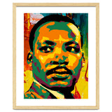 Martin Luther King Jr Abstract Art thumbnail