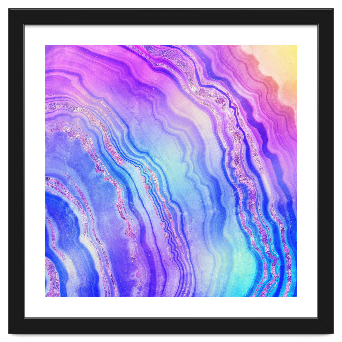 Neon Agate Texture 07