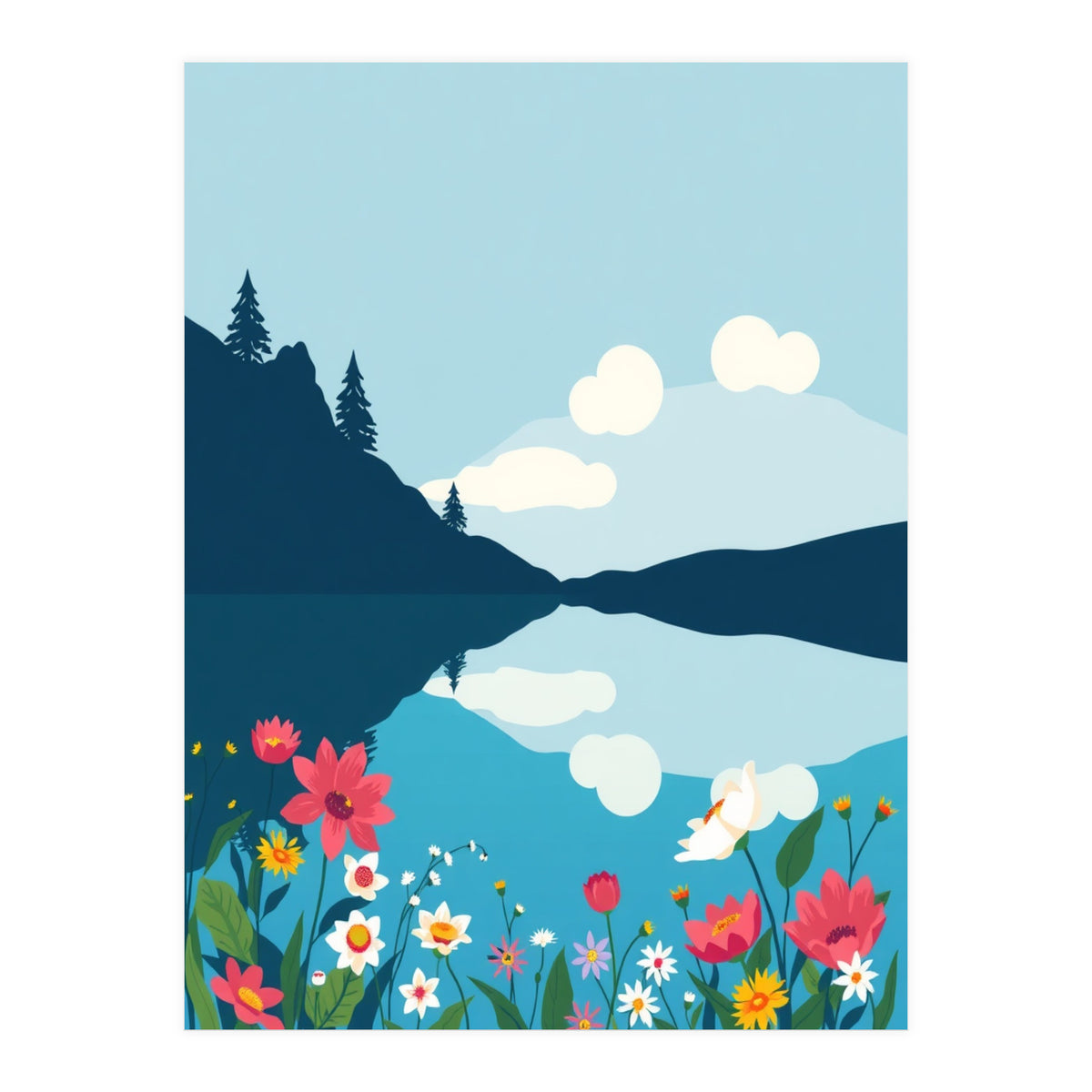 Nature Blue Dream (Print Only)