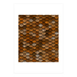 Transforming Into A Golden Mermaid (Print Only) thumbnail