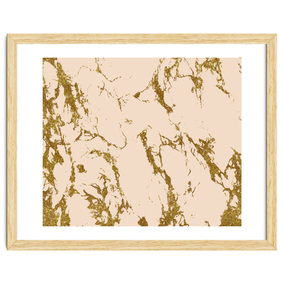 Blush & Gold Marble #society6 #decor #buyart