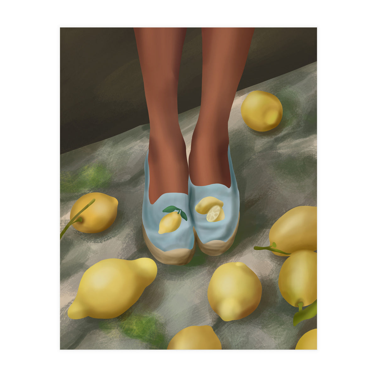 Lemon Steps (Print Only)