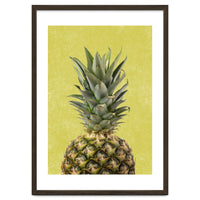 Pineapple Crown, Tropical Summer Fruit Art