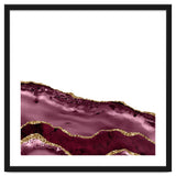 Burgundy & Gold Agate Texture 24 thumbnail