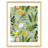 Exotic Birds in Flower Jungle thumbnail