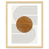 BROWN MINIMALIST MOON thumbnail