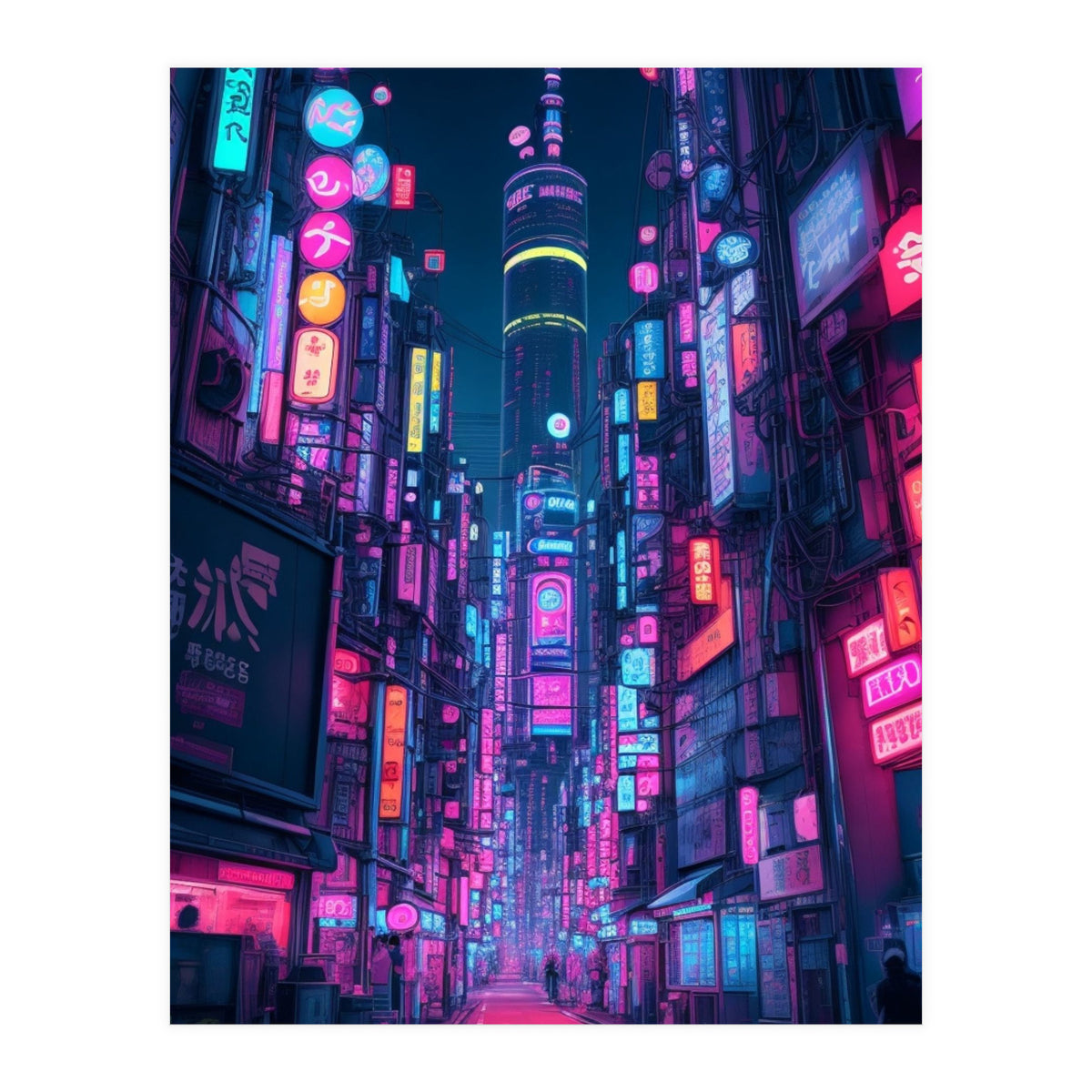 Tokyo City Neon (Print Only)