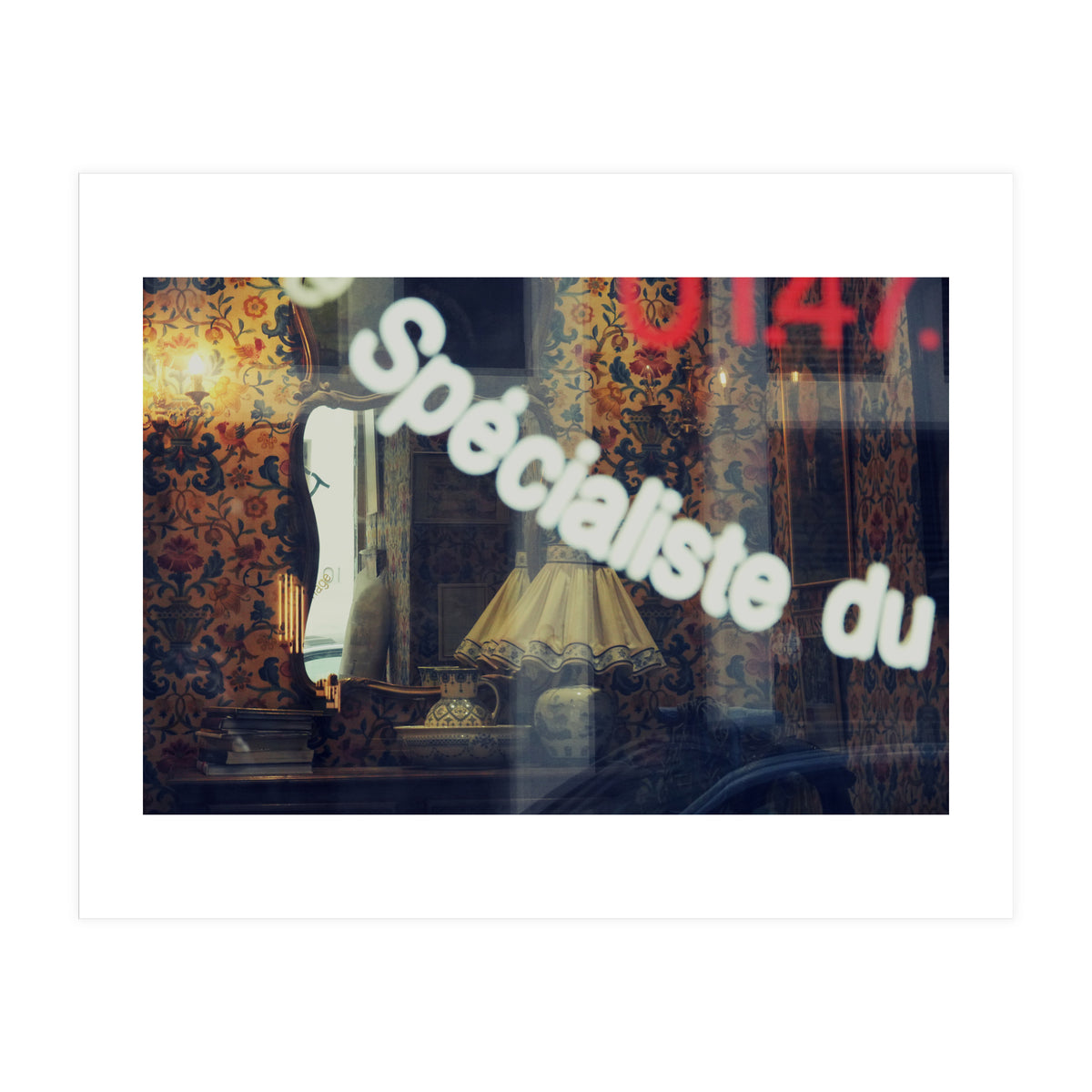 Street Photography - Paris Shop (Print Only)