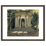 THE VILLA ADRIANA OF TIVOLI (ROME) - 1926 - OIL ON CANVAS - 0.60 X 0.70 M. thumbnail