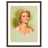 Pinup Blonde Girl Portrait thumbnail