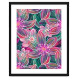 Fluo Bloom Purple & Emerald thumbnail