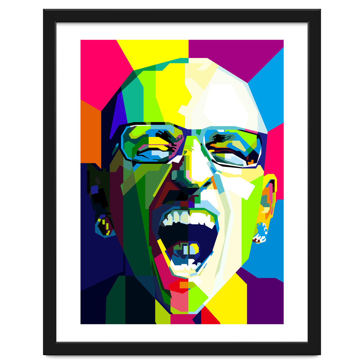 Chester Bennington Lingkin Park Pop Art Wpap
