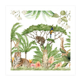 Watercolor Animals Savannah Landscape (Print Only) thumbnail