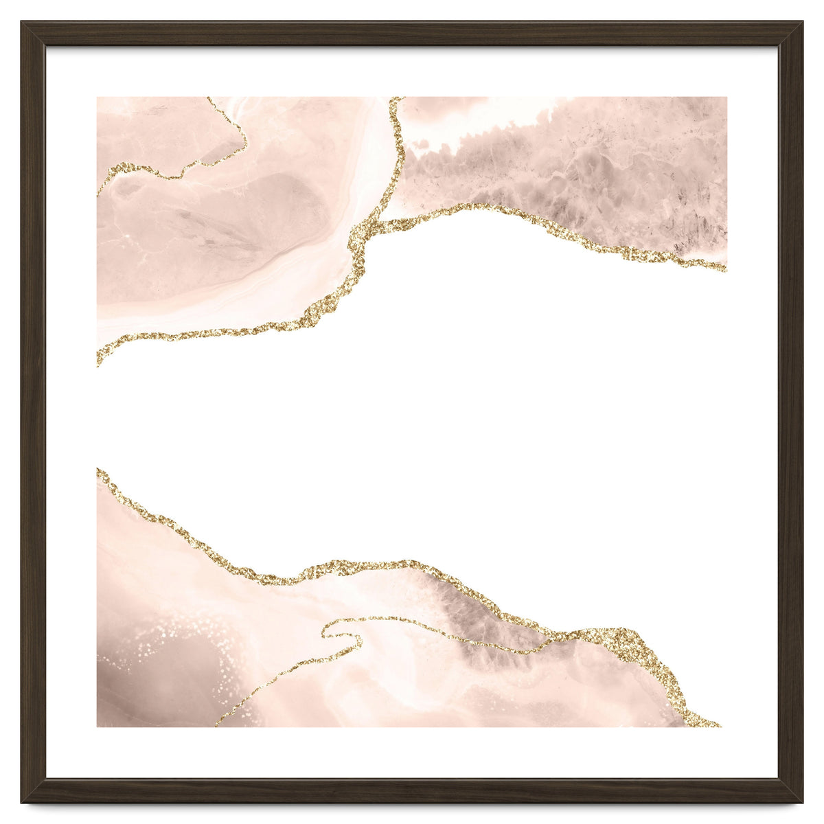 Ivory & Gold Agate Texture 06