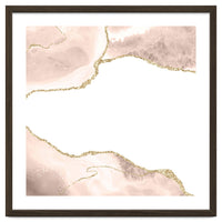 Ivory & Gold Agate Texture 06