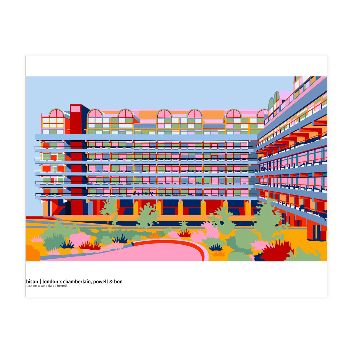 Barbican Complex - London (Print Only)