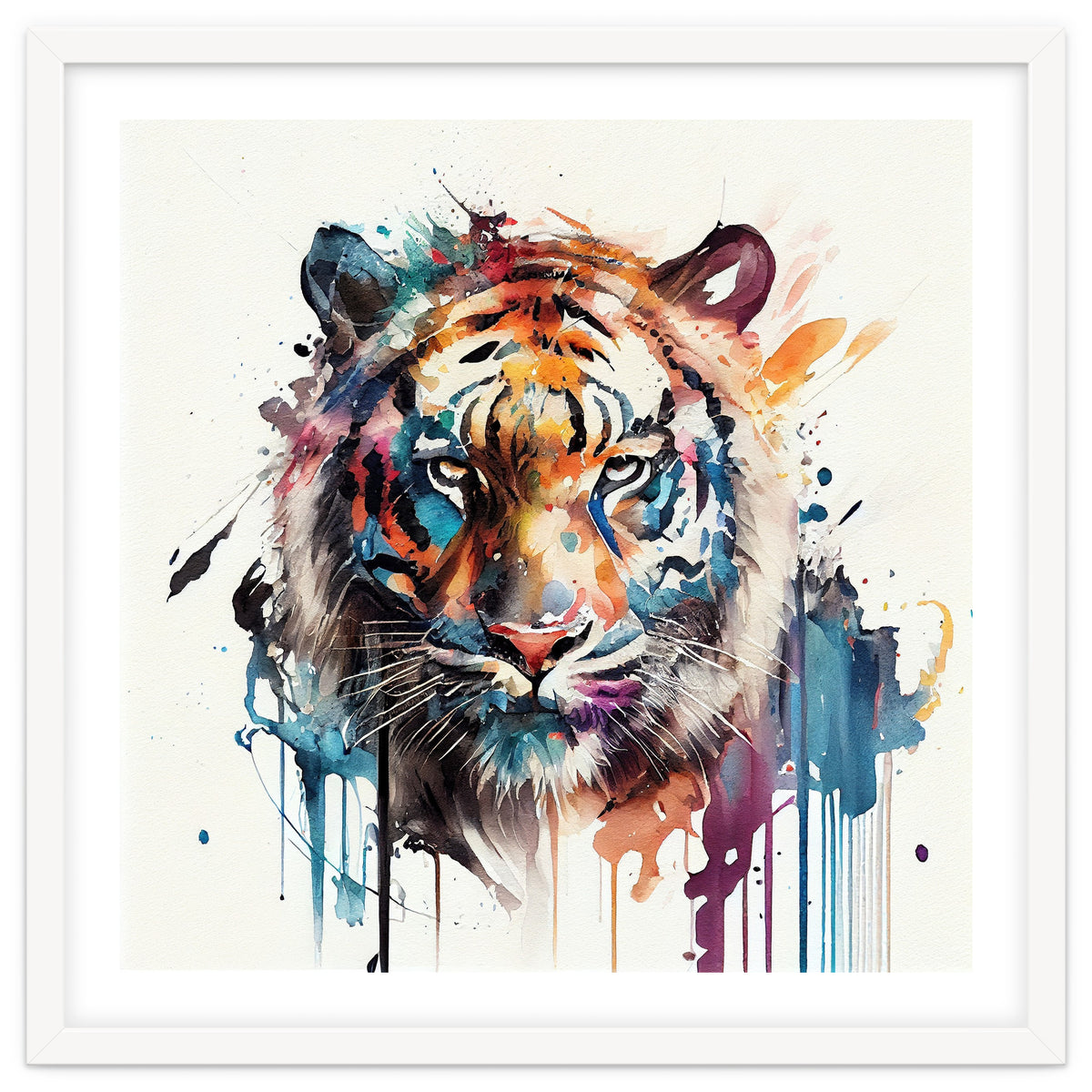 Watercolor Tiger