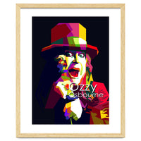 Ozzy Osbourne Metal Classic Rock Pop Art WPAP