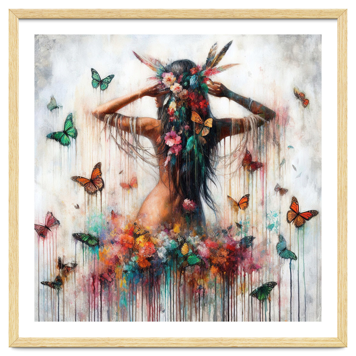 Floral Butterfly Reverie