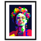 Frida Kahlo Mexican Artist Painting Pop Art WPAP thumbnail