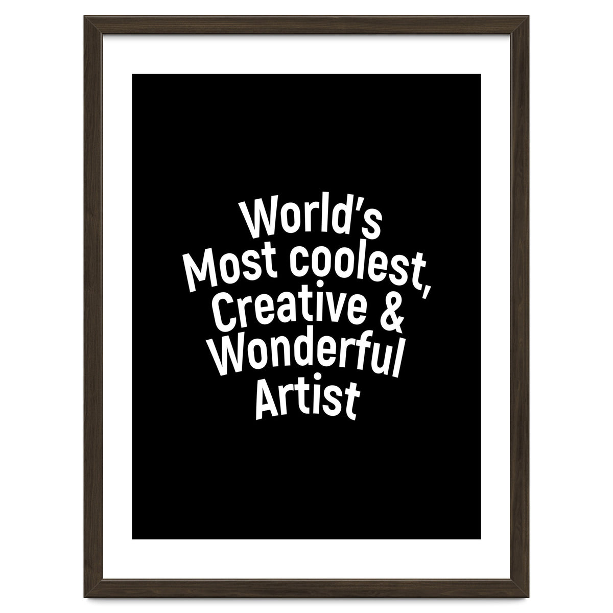 World's most coolest, creative and wonderful artist